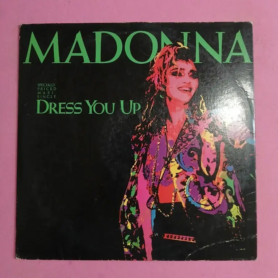 마돈나 싱글 앨범 Dress You Up.LP.NM/NM