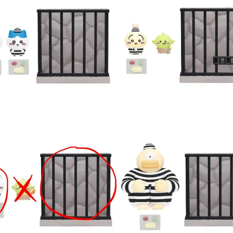 치이카와 프리즌 감옥 피규어