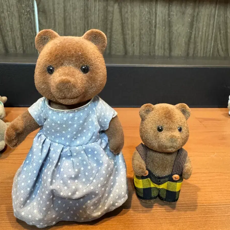 실바니안 올드 초기 브라운곰(팀버탑 )엄마.아들