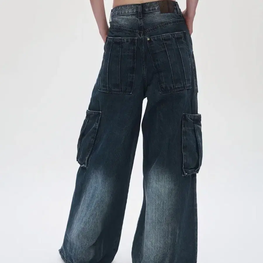 트리밍버드 Denim Cargo Pants [ Deep Blue ] 1 판매