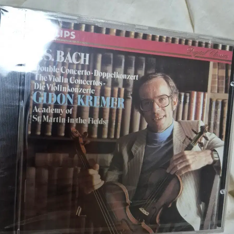 바흐 더블 콘체르토 길콘 크레머 Academy of St. Martin in the Fields 수입 CD