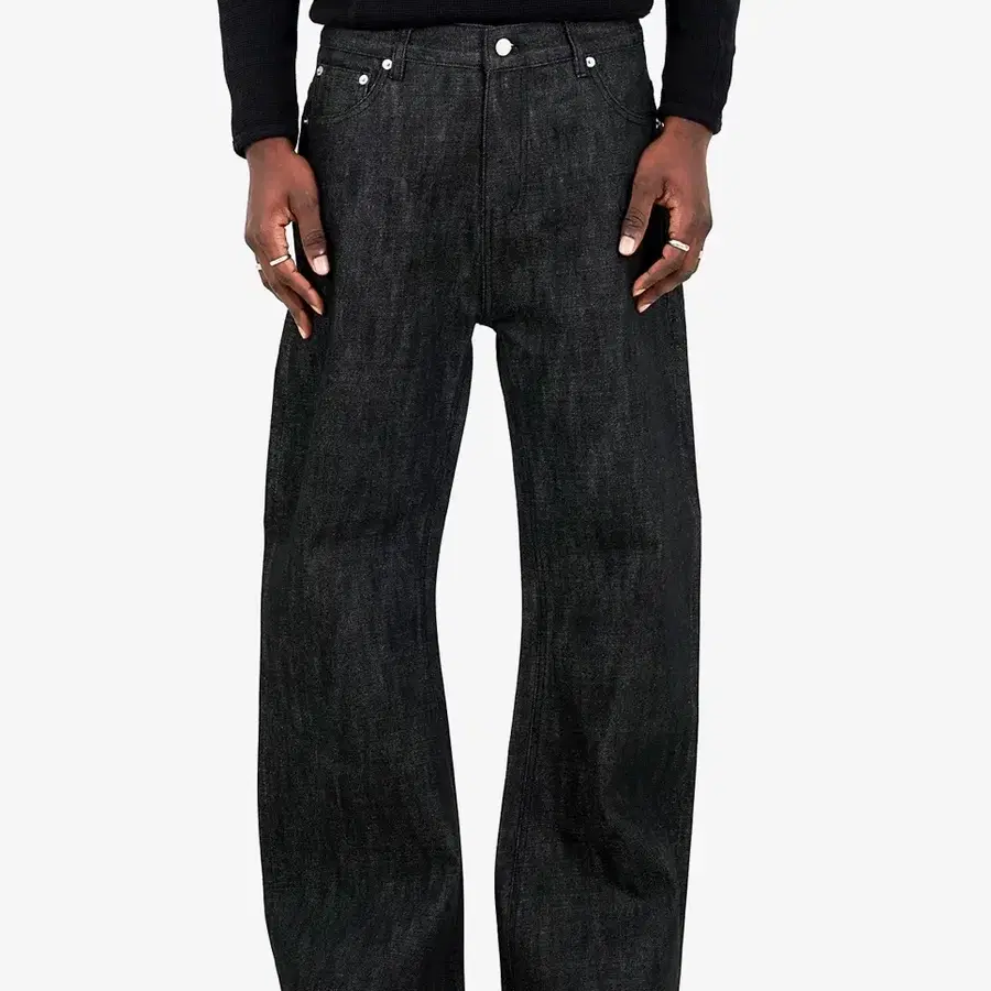 [S] MENES Raw Selvedge Bootcut Jeans