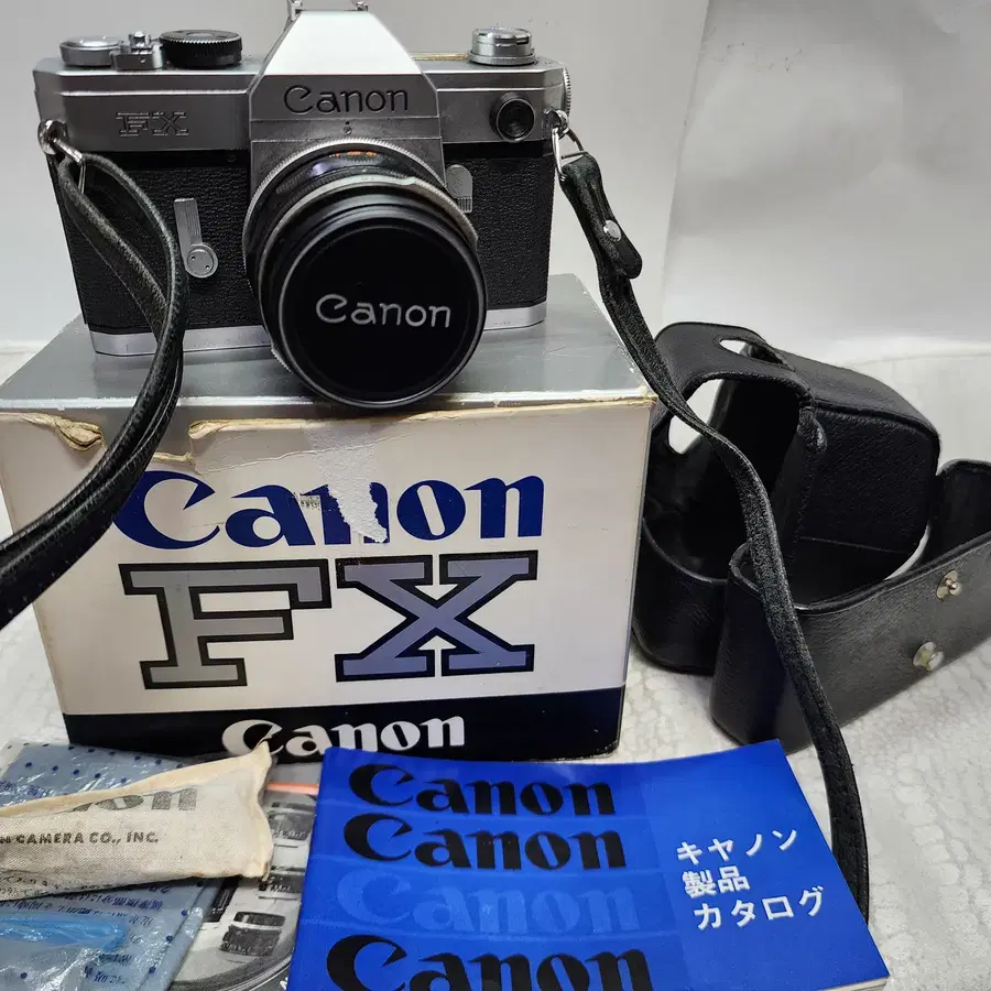 캐논FX필름카메라 Canon 엔틱 빈티지 정상작동 카메라