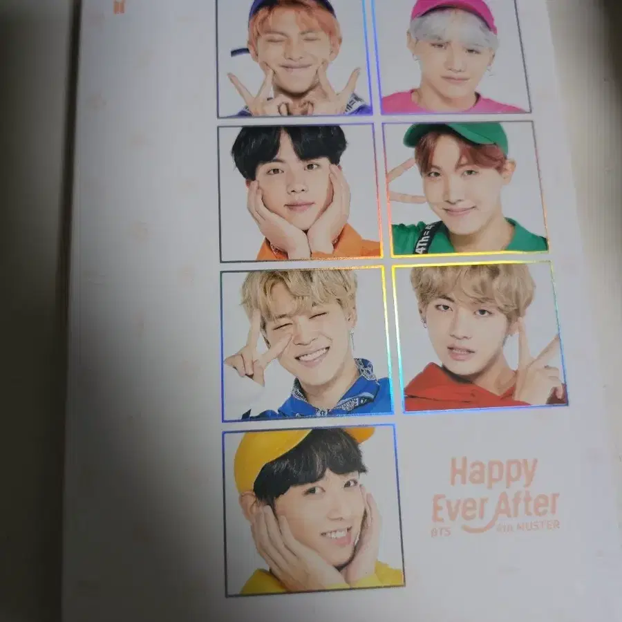 방탄bts 머사터 해피에버애프터 dvd디비디 정국지민태형석진윤기포카