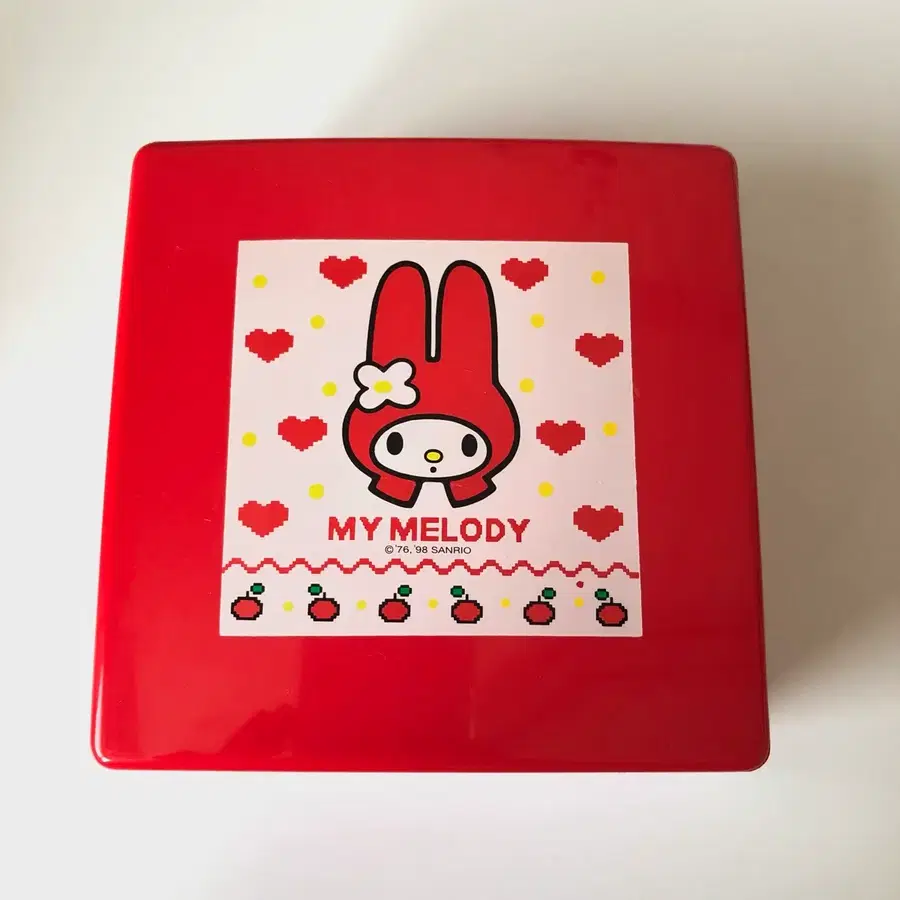 고전 마이멜로디 2단 도시락통