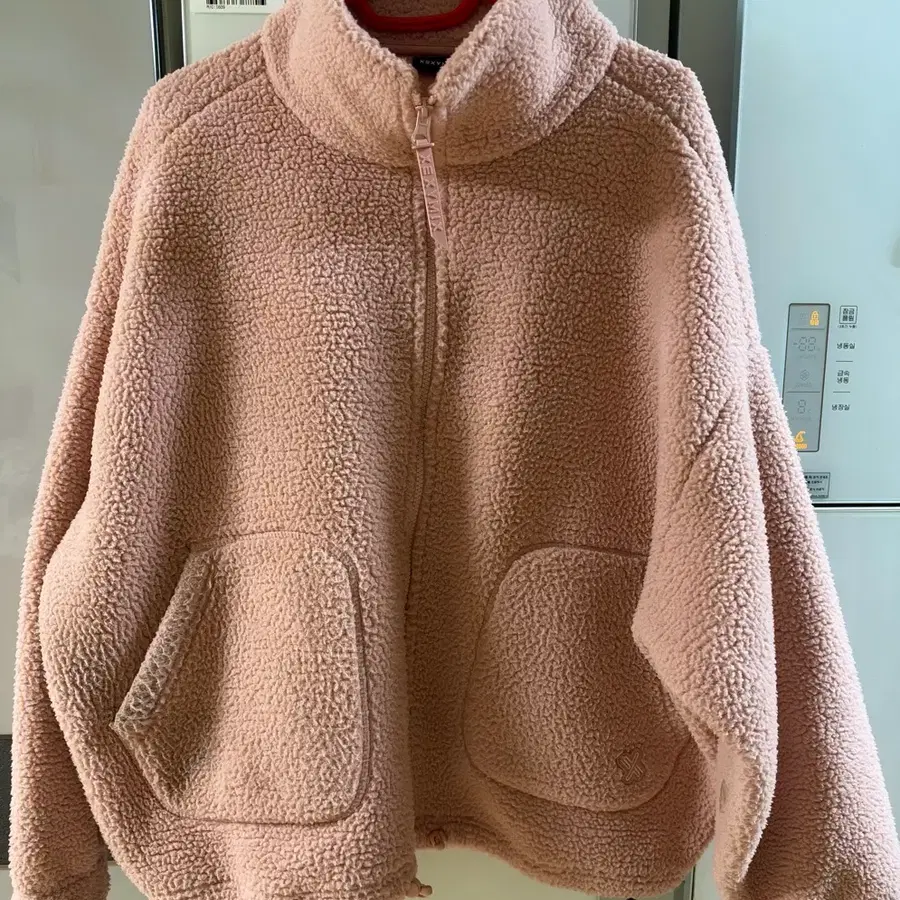 젝시믹스 하이넥 점퍼 로즈클라우드