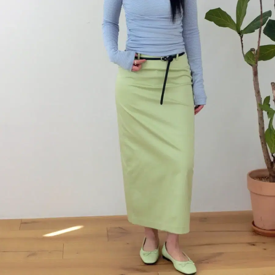 오지끄 | APPLE SKIRT _ GREEN