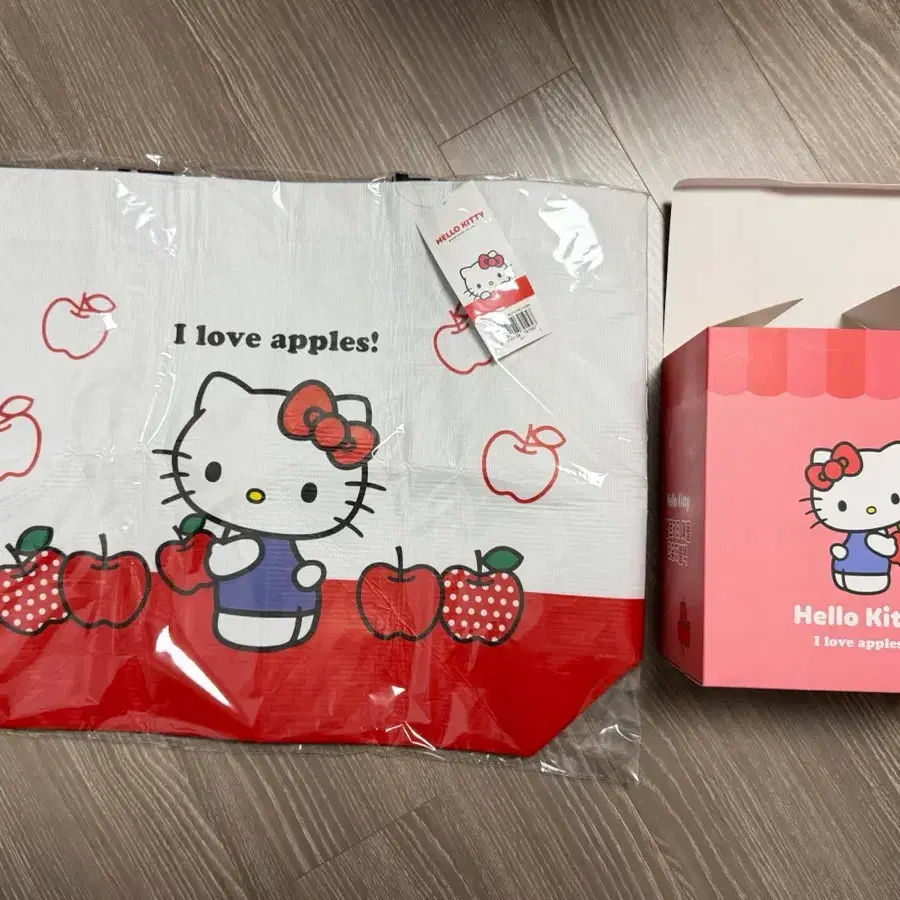 헬로키티 타포린백 가방