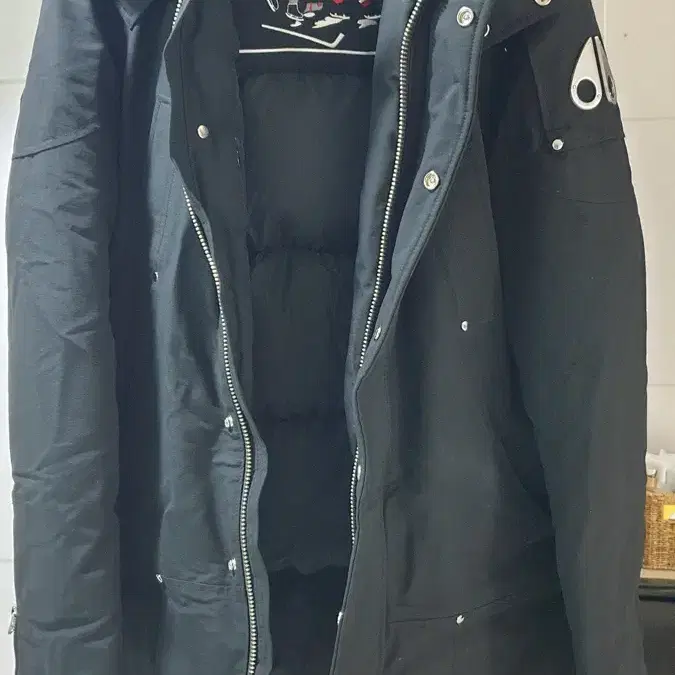 무스너클 스키파카 블랙