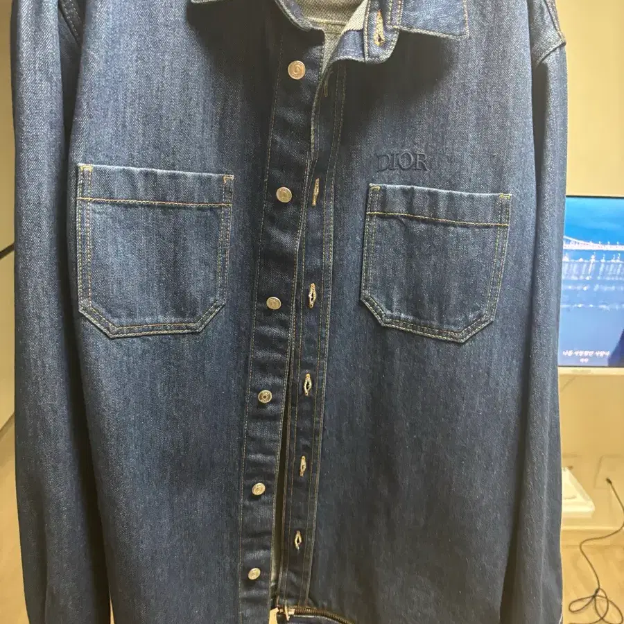 디올 데님자켓
