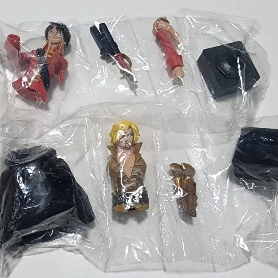 (일괄)원피스 필름 제트 루피 상디 피규어 가챠 흉상