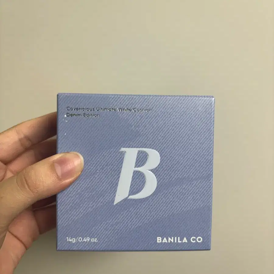 바닐라코 커버리셔스 얼티밋 화이트 쿠션 데님 에디션 22호 내추럴