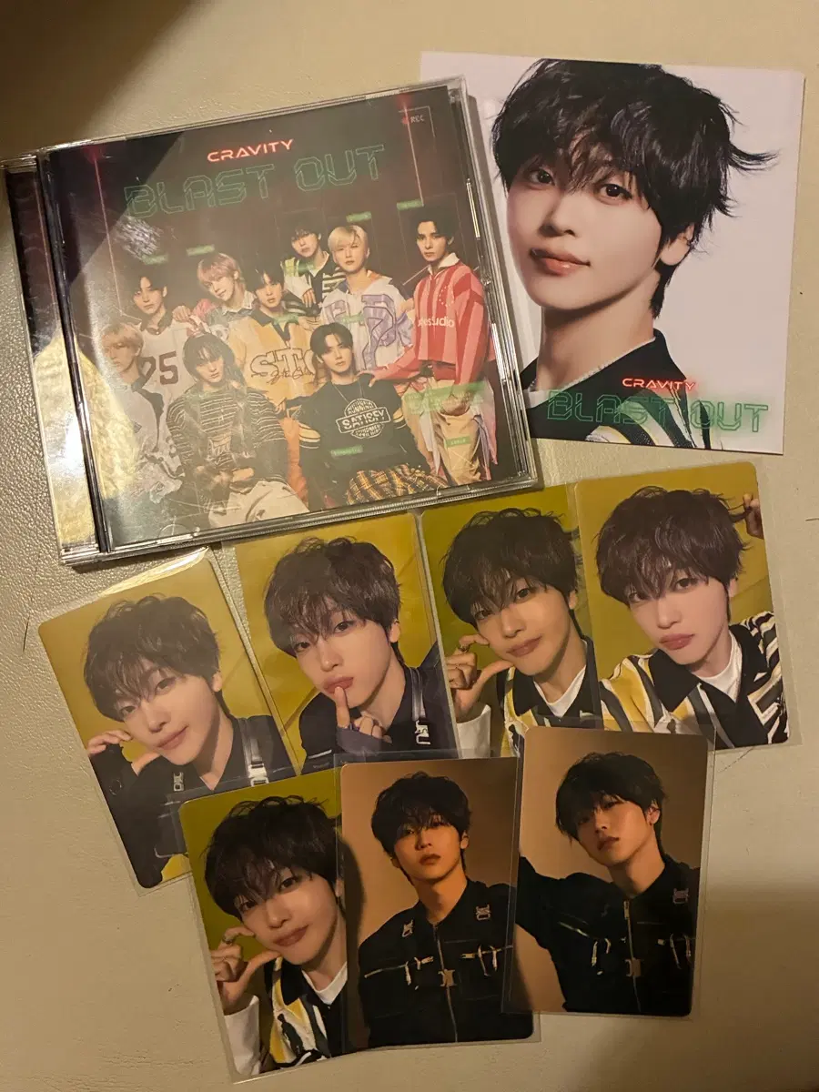 bulk) Cravity hyeongjun blast out Japan album photocard tower record poca