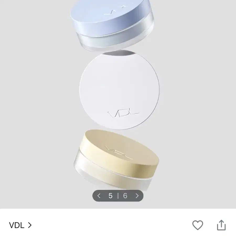 VDL 쉬어 클라우드 파우더 02 크림 옐로우