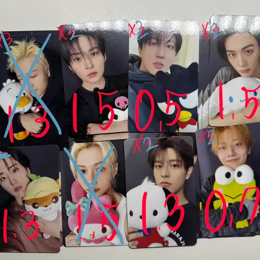 스키즈 산리오 ot6 / 현진 리노 승민 한 아이엔 창빈