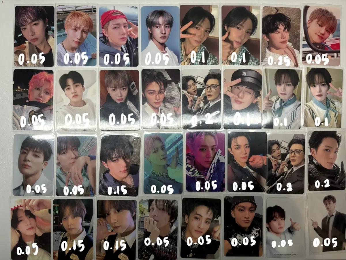 (Quick sale!!) nct dream 40 cards sell jeno, chenle, renjun, jaemin