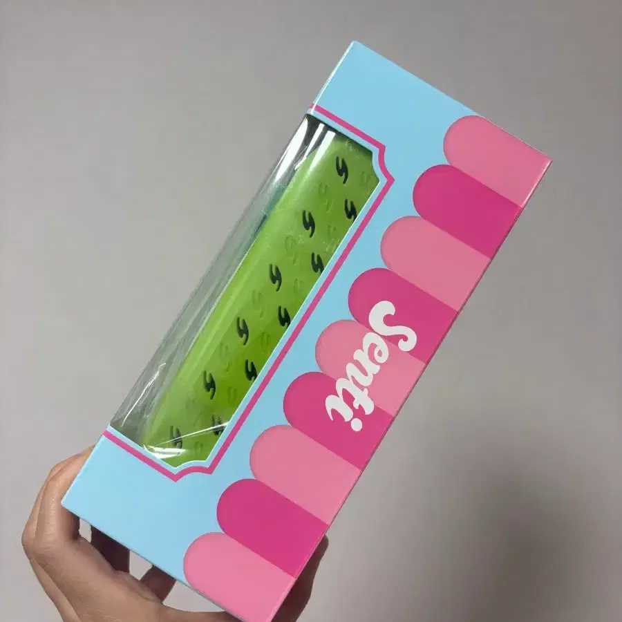 센티 수경 케이스 피스타치오 새상품
