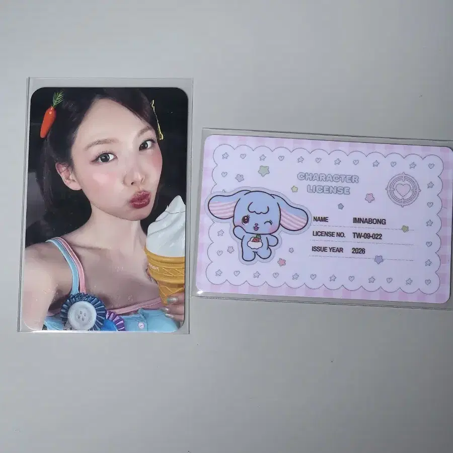 트와이스 TWICE 11주년 트둥즈 팝업 미션 포카 나연 라이선스 임나봉 포토카드