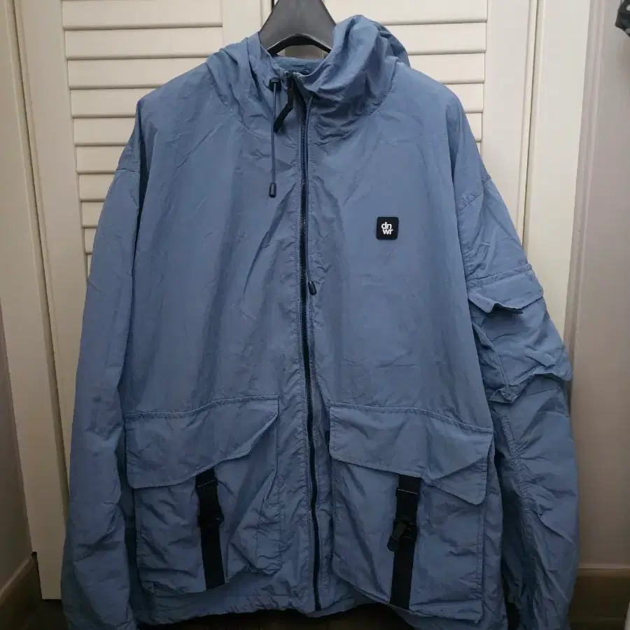 L) zara dnwr 자라 블루컬러 바람막이 자켓