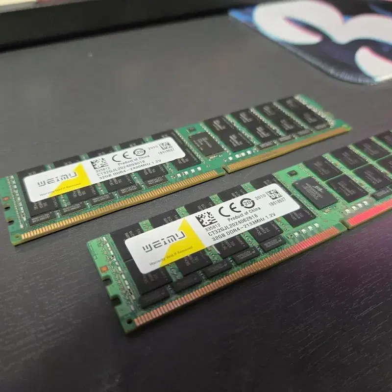 하이닉스 DDR4 64GB RAM 2400MHz / 2133MHz 1.2V