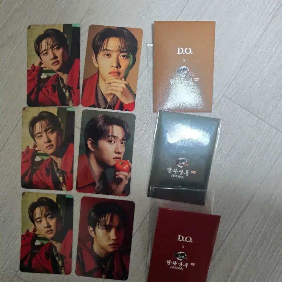 디오 D.O. 탕화쿵푸 포토카드 3종세트