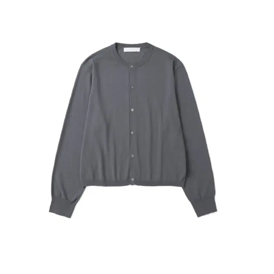 애드슬로우 Basic Round Neck Cardigan 그레이 2