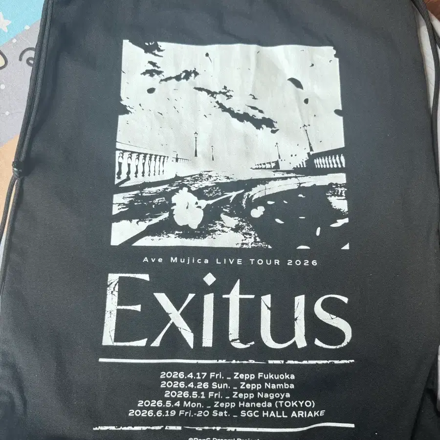 뱅드림 아베무지카 Exitus 스트링 백