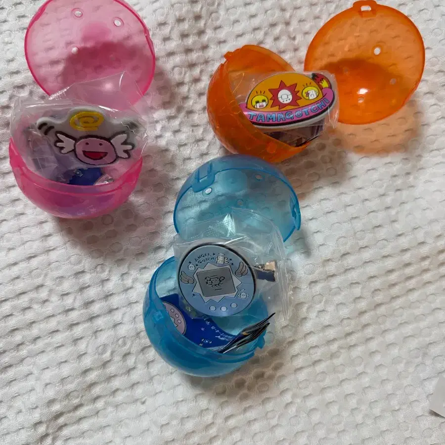 다마고치 헤어핀 가챠 3종 일괄