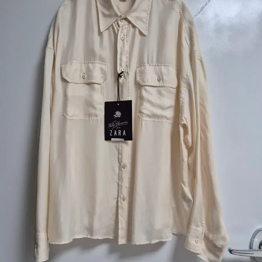 ZARA x WILLY CHAVARRIA Fluid Cupro Viscose Shirt