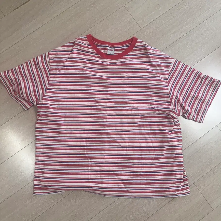 블랙아웃 단가라 티셔츠 XL