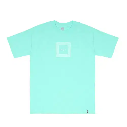 [새상품] 허프 티셔츠 S사이즈 PAISLEY BOX LOGO TEE-CLEADON