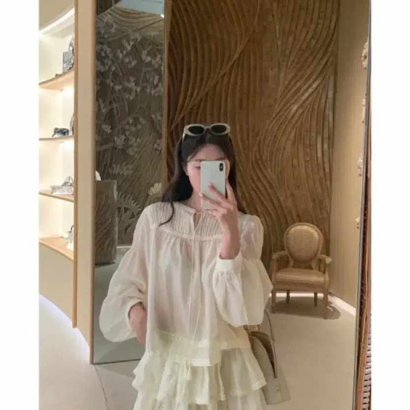 웨어웨더 뮬리 기본기장 크림