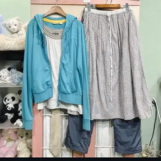 카모메 산장 아오이유우 모리걸 코디