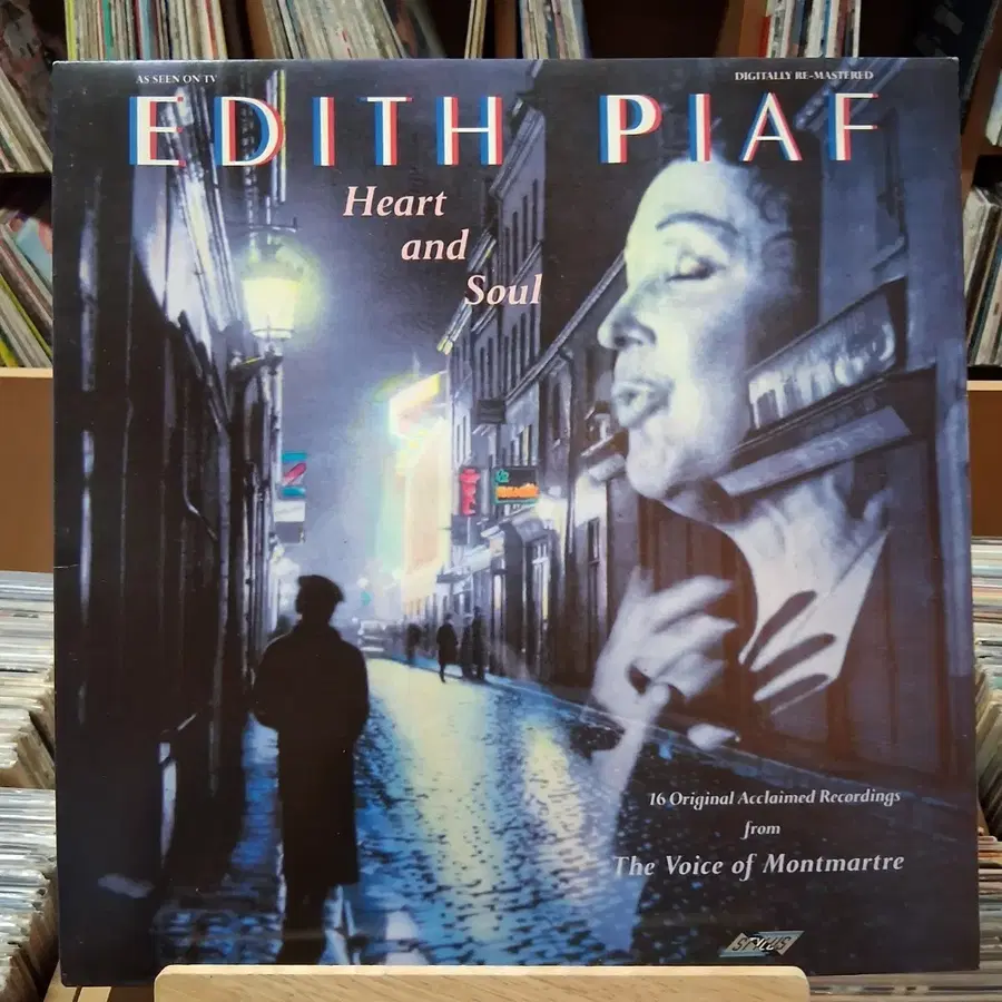 민트급 게이트폴더 에디트 피아프 Heart and Soul LP