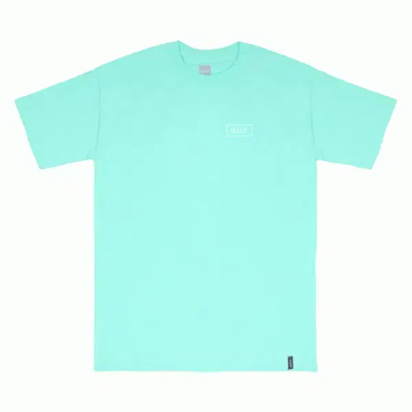 [새상품] 허프 티셔츠 S사이즈 PUFF BAR LOGO TEE-CELADON(WHT)