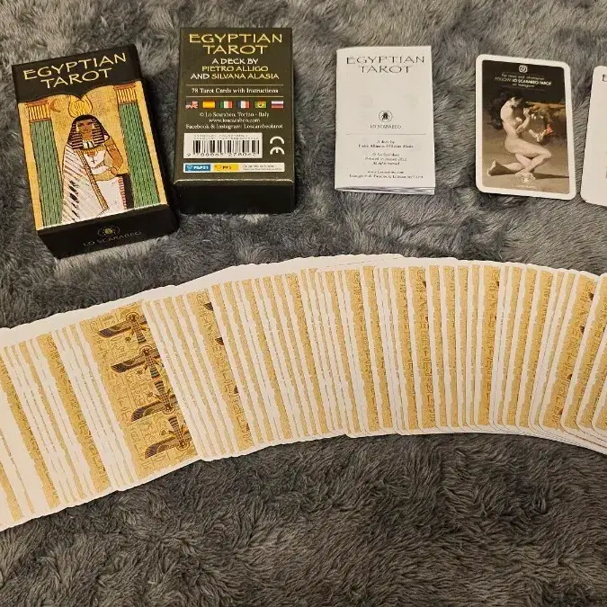 미니 이집션 타로카드 (Egyptian Tarot, Mini size)