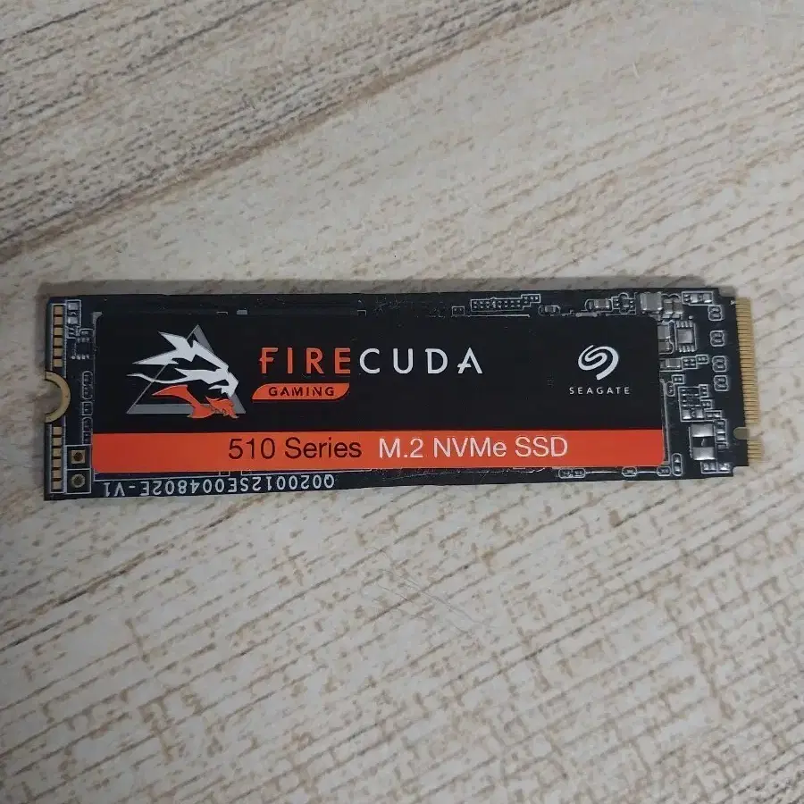 m.2 nvme ssd 씨게이트 파이어쿠다 510 2테라