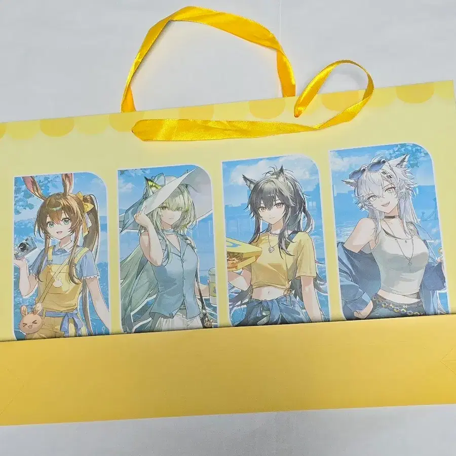 반올림피자 명일방주 켈시 아미야 텍사스 라플란드 팝업 스페셜코너 쇼핑백