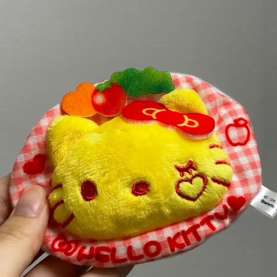 산리오 헬로키티 오므라이스 가챠 키링
