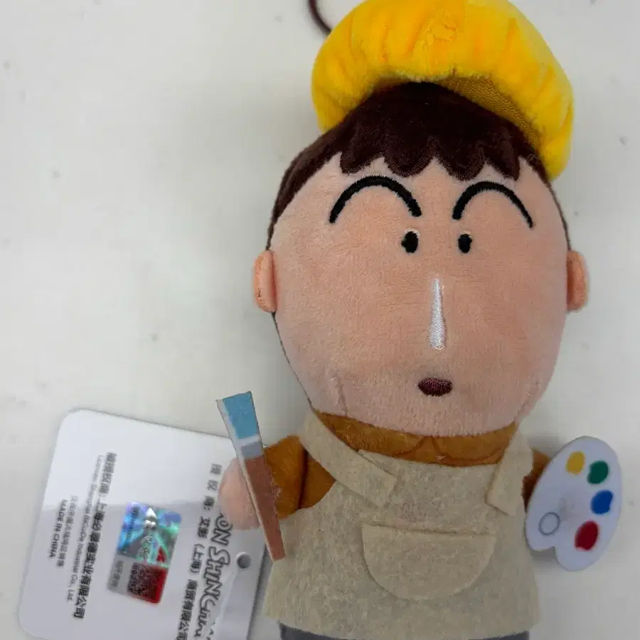 짱구는 못말려 맹구 화가 팔레트 인형 키링