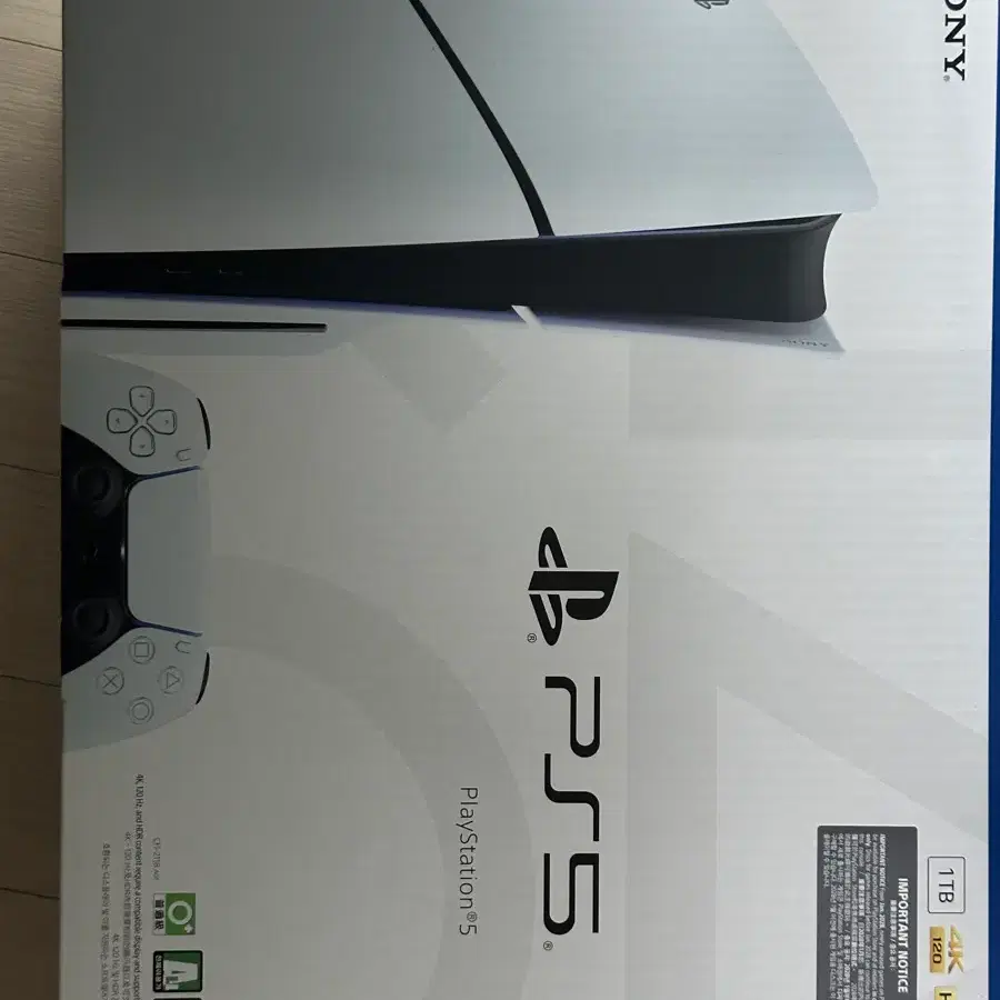 미개봉 새제품 소니 플레이스테이션 5(PS5) 1TB 디스크 에디션