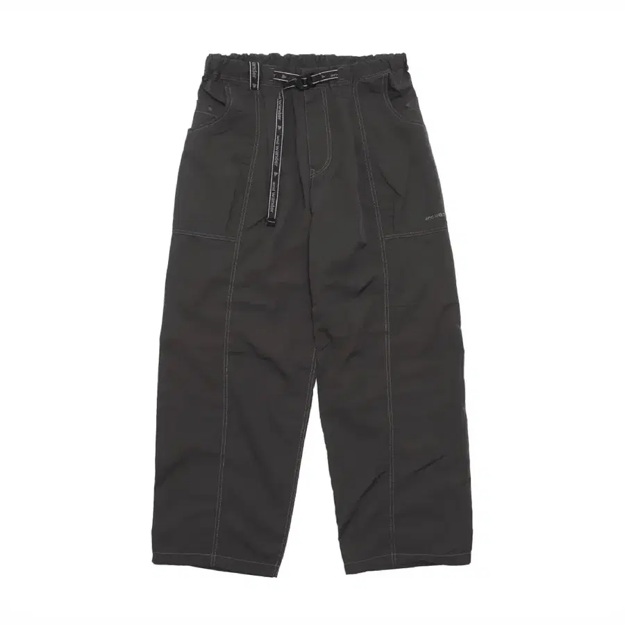 AND WANDER CRINKLED NYLON PANTS - CHARCOAL 앤드원더 크링클드 나일론 팬츠