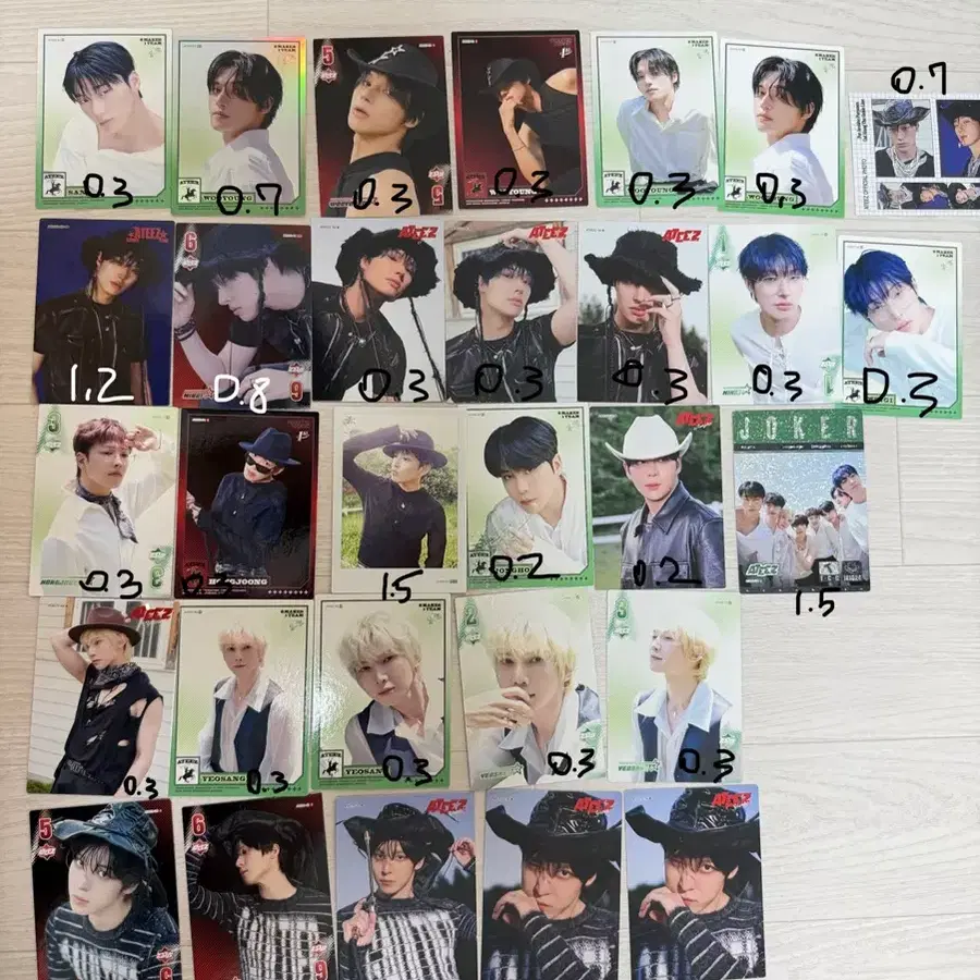 테레카 teleca 에이티즈 ateez 포카 팝니다