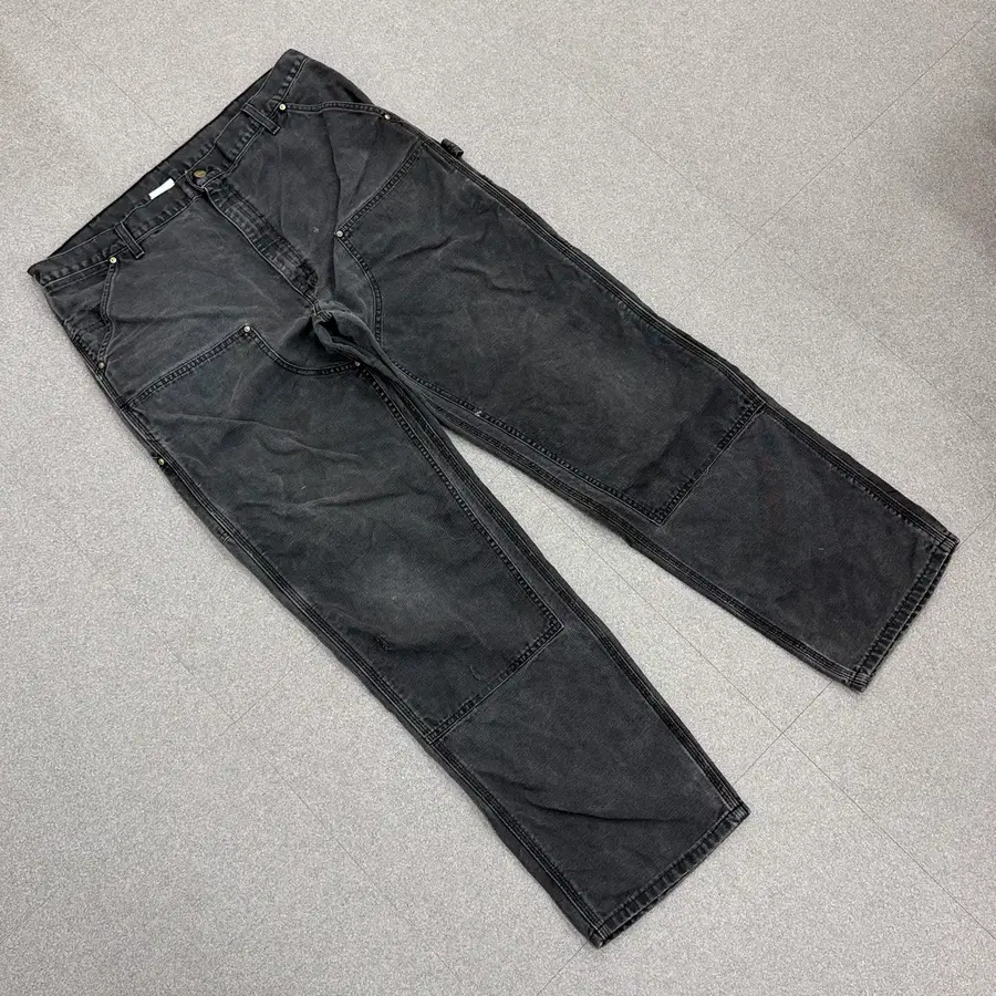 90s 올드 빈티지 칼하트 더블니 B01 BLK 카펜터팬츠