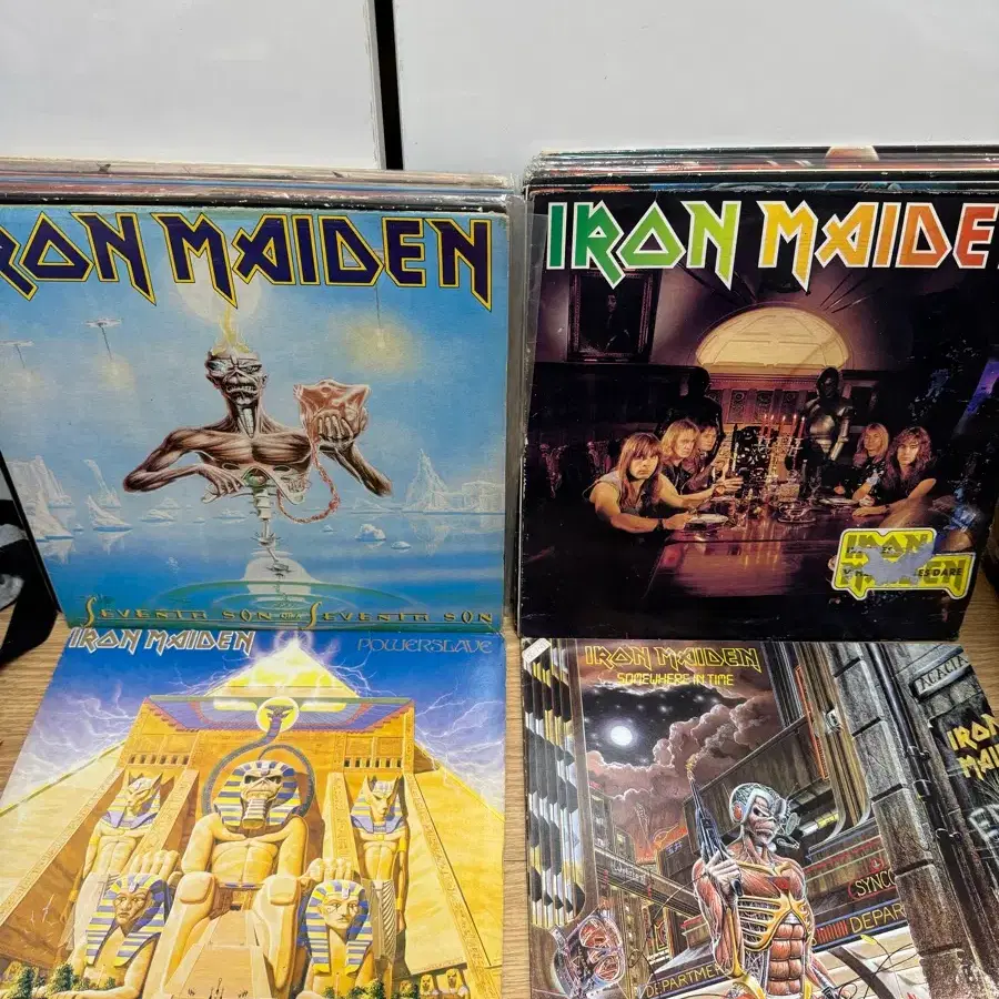 Metallica iron maiden guns n rose judas priest lp