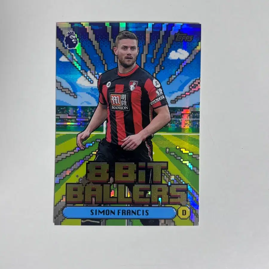 본머스 사이먼 프란시스 8비트 볼러 축구 카드