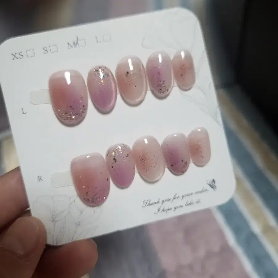 양산형네일팁 m