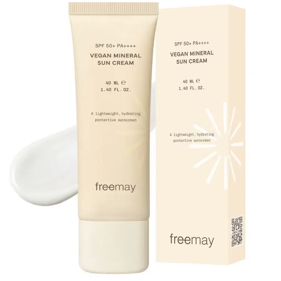 [새상품] 프리메이 비건 백탁없는 순한 무기자차 선크림 40ml SPF 50+ PA++++