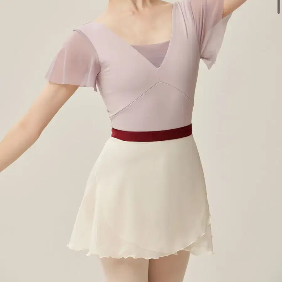 발레시모 윌리 레오타드 라일락 발레복 s