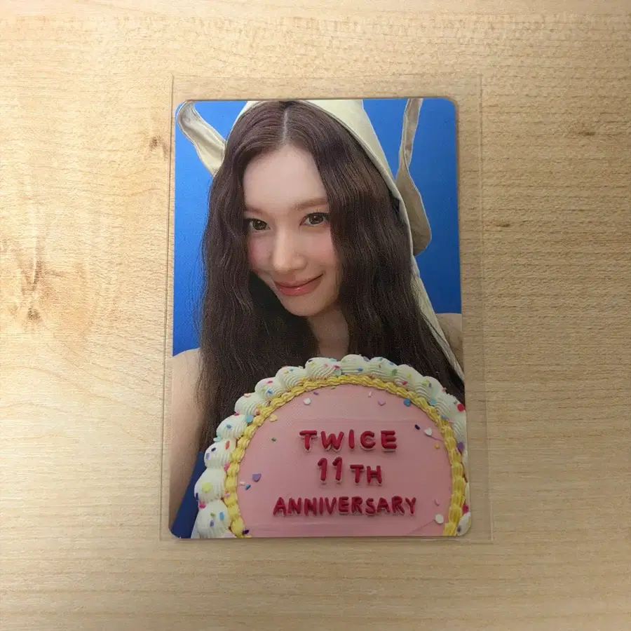 트와이스 11주년 팝업 4만원 포카 사나